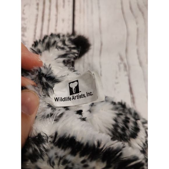 Zebra Plush Wildlife Artists Sitting Stuffed Animal Toy Realistic - Picture 4 of 5